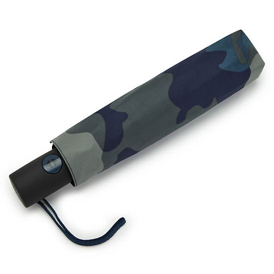 Accessoires Kipling New Umbrella New Printed Umbrella Auto Open Vert | FR 1261AH